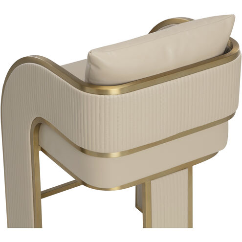 Baz 37 inch Napa Beige Counter Stool